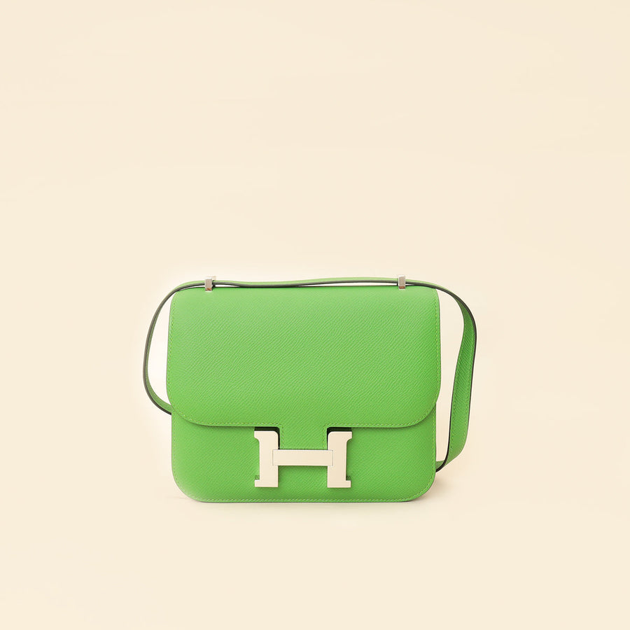 Hermes Vert Yucca Constance III 18 Bag