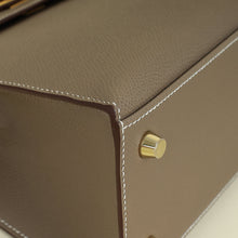 Hermes Etoupe Kelly Sellier 25 Bag
