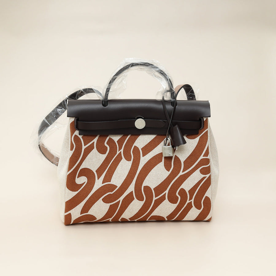 Hermes Multicolor Herbag Zip 31 Retourne H PlumeCC Maillons & Co bag