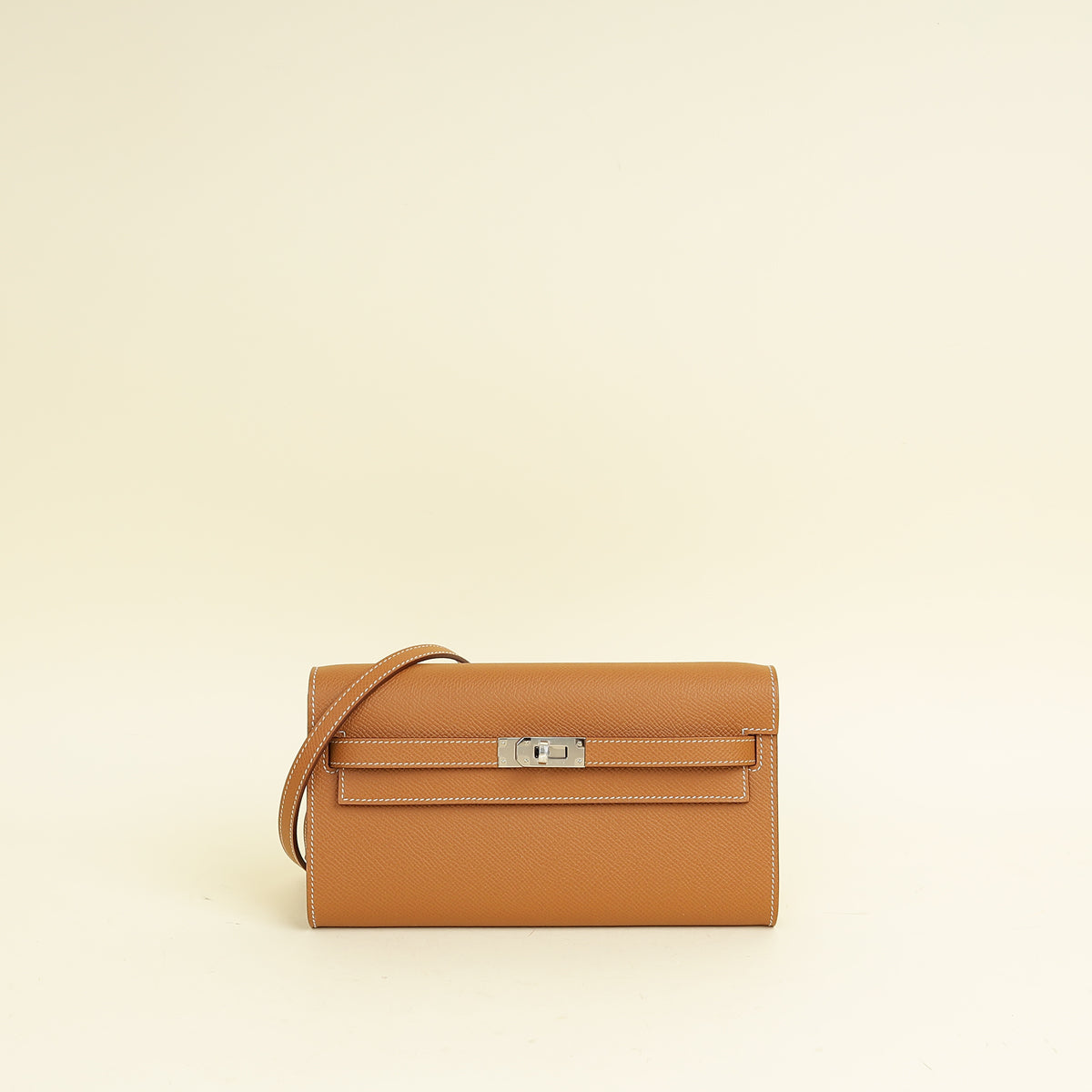 Hermes Gold Kelly To Go Wallet