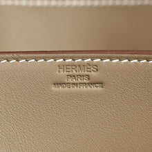 Hermes Etoupe Birkin Shadow Clutch