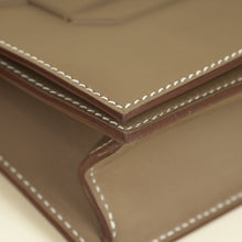 Hermes Etoupe Birkin Shadow Clutch