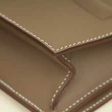 Hermes Etoupe Birkin Shadow Clutch