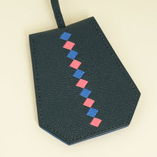 Hermes Tricolor Crochet Cle Grand Tressage Bag Charm