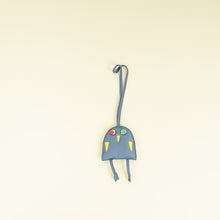 Hermes Bicolor Petit H Hibouton Bag Charm