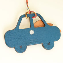 Hermes Bicolor Petit H Winged Car Bag Charm
