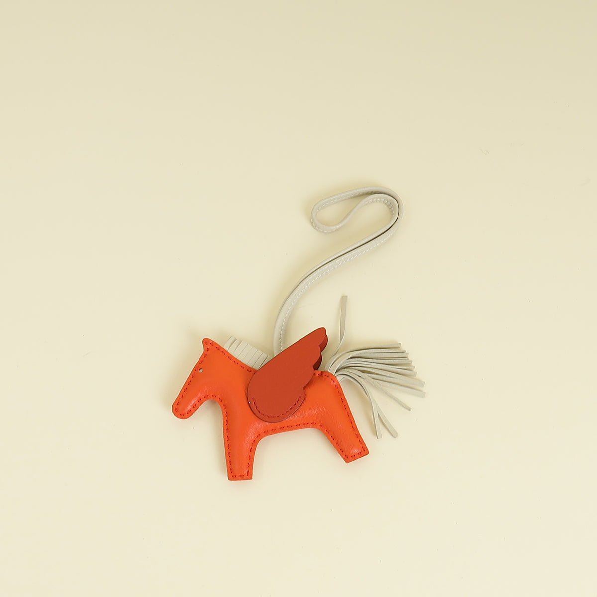 Hermes Tricolor Rodeo Pegase PM Charm