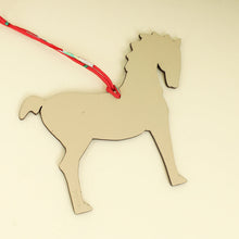 Hermes Noir Petit H Horse Charm