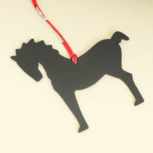 Hermes Noir Petit H Horse Charm