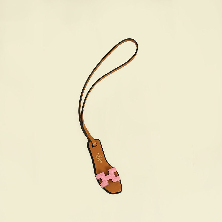 Hermes Tricolor Oran Nano Bag Charm