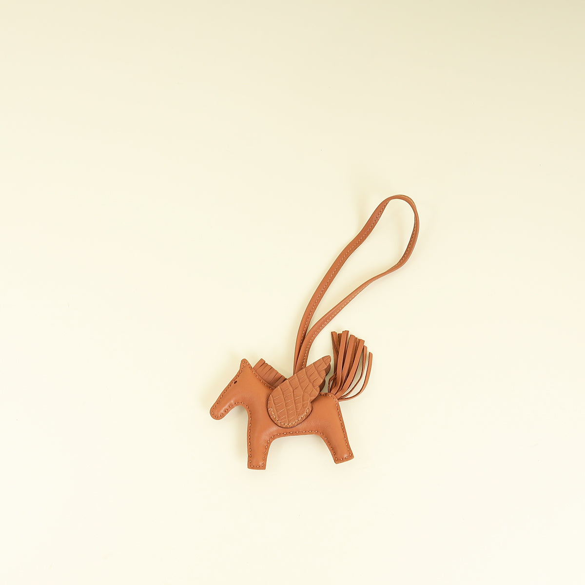Hermes Gold Pegasus Rodeo Bag Charm