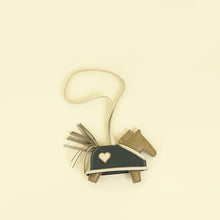 Hermes Tricolor Rodeo Robeo Coeur PM Bag Charm