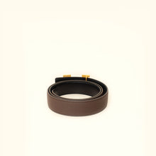 Hermes Bicolor Reversible H Guillochee Buckle 32mm Belt