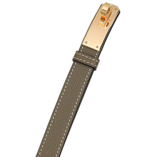 Hermes Etoupe Kelly 18 Belt
