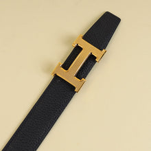 Hermes Bleu Nuit H Guillochee Belt Buckle & Reversible 32mm Belt