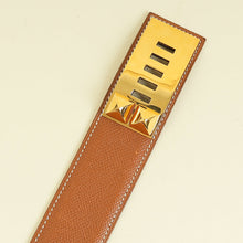 Hermes Gold Vintage Collier De Chien Belt