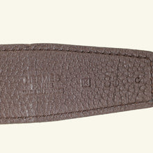 Hermes Bicolor H Martelee Buckle 32mm Reversible Belt