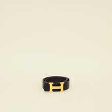 Hermes Bicolor Reversible H Martelee 32mm Buckle Belt