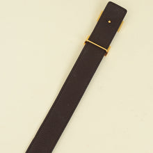 Hermes Bicolor Reversible H Martelee 32mm Buckle Belt