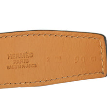 Hermes Beige Alligator Oscar 32mm Buckle Belt