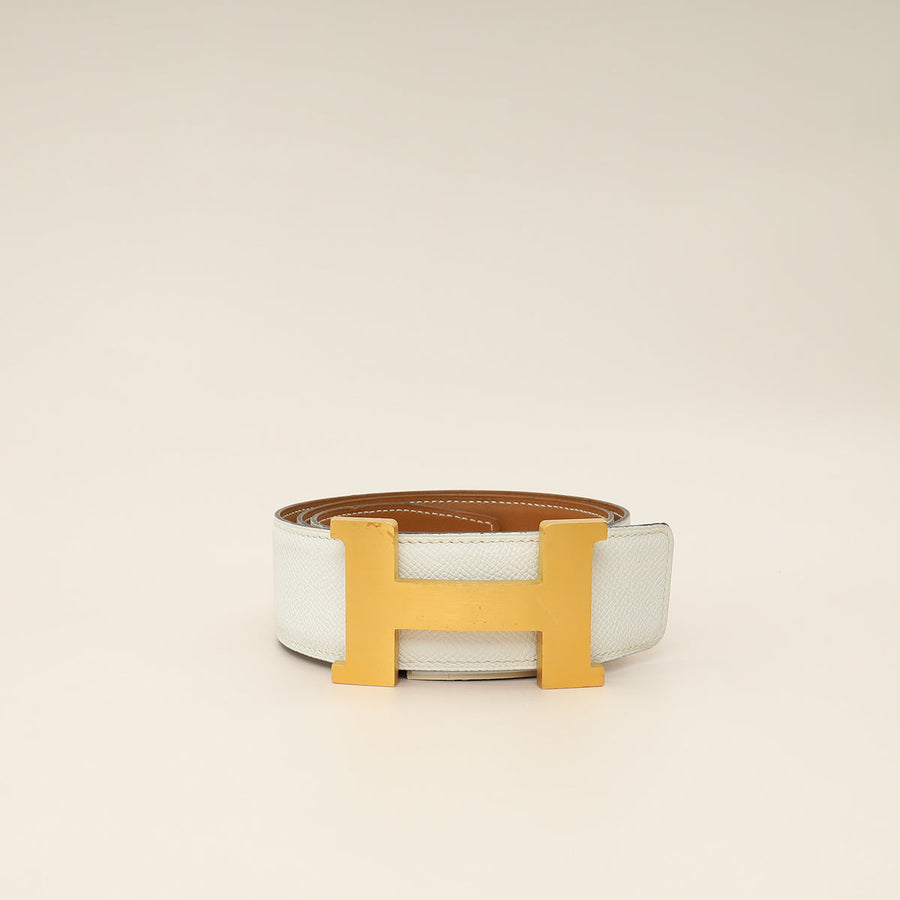 Hermes Bicolor H Buckle 42mm Belt