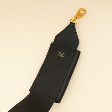 Hermes Noir Kelly Pocket Swift 50mm Bag Strap