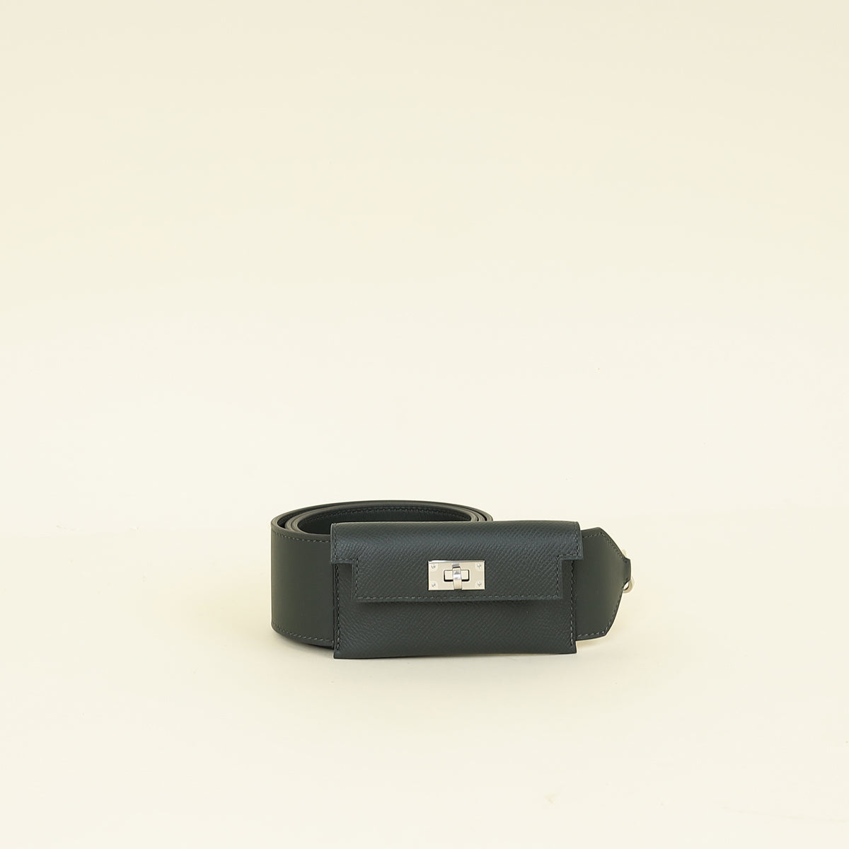 Hermes Vert Fonce Kelly Pocket 50 mm Bag Strap