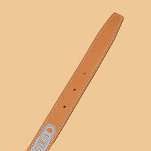 Hermes Bicolor Reversible Rivage Print Buckle 24mm Belt
