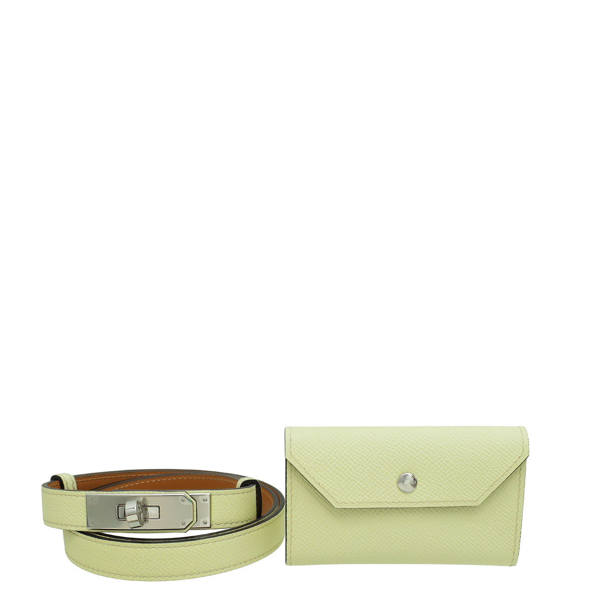 Hermes Jaune Milton Kelly Pocket 18 Belt