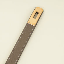 Hermes Etoupe Kelly 18 Belt
