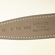 Hermes Bicolor Reversible Gamma 24mm Belt Buckle