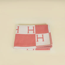 Hermes Rose Airelles Avalon Baby Blanket