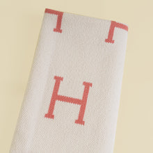 Hermes Rose Airelles Avalon Baby Blanket