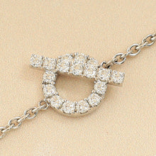 Hermes 18K White Gold Finesse Diamond Bracelet