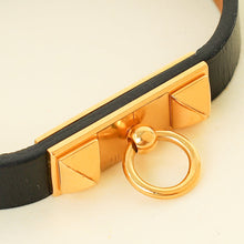 Hermes Noir Rivale Mini Bracelet