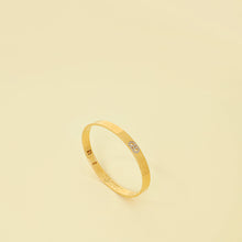 Hermes 18K Pink Gold Diamond H D'Ancre Small Model Bracelet