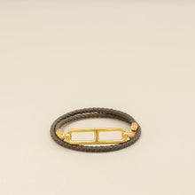 Hermes Etoupe Roulis Double Tour Bracelet