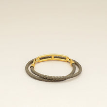 Hermes Etoupe Roulis Double Tour Bracelet