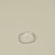 Hermes Sterling Silver Kelly Gourmette Bracelet, Very Small Model