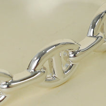 Hermes Sterling Silver Chaine D'ancre Enchainee Bracelet, Medium Model