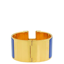 Hermes Blue CLic H XL Bracelet