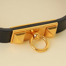 Hermes Noir Rivale Mini Bracelet