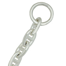 Hermes Sterling Silver Chaine D'Ancre Bracelet 17