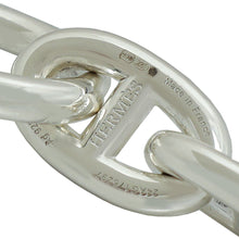 Hermes Sterling Silver Chaine D'Ancre Bracelet 17
