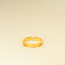 Hermes Jaune Madras Clic H PM Bracelet