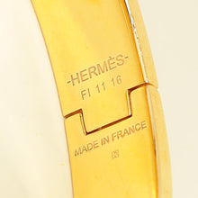 Hermes Jaune Madras Clic H PM Bracelet
