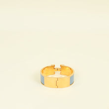 Hermes Bleu Lin Clic Clac PM Bracelet