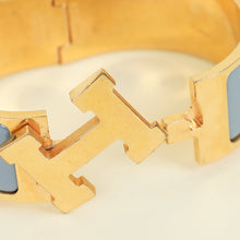 Hermes Bleu Lin Clic Clac PM Bracelet