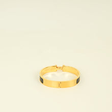 Hermes Matt Noir Clic HH Bracelet Men's