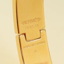 Hermes Matt Noir Clic HH Bracelet Men's